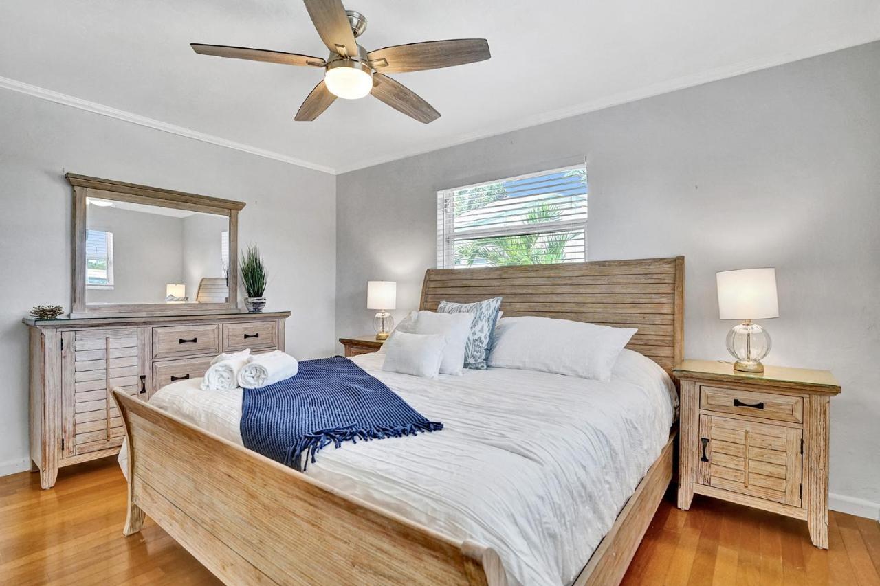 New! Waterfront Heated Pool & Jacuzzi 2 Mi To Beach - Fishing Pier Relaxing Spa & Hammock Fort Lauderdale Dış mekan fotoğraf